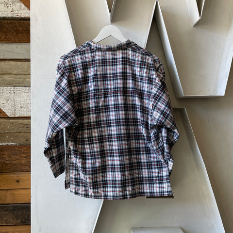 60’s Soft Flannel PJ Top - Medium
