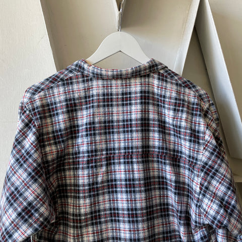 60’s Soft Flannel PJ Top - Medium