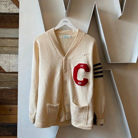 60's Varsity Cardigan - Large