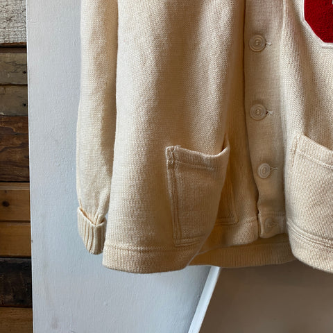 60's Varsity Cardigan - Large