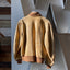 50’s Satin Lined Buckskin Bomber - Medium