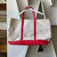 80’s L.L. Bean Faded Red Boat N Tote - Large
