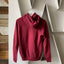70's Burgundy Hoodie - Medium