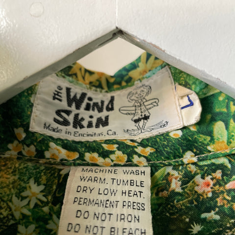 70’s Floral Patterned Shirt - Large
