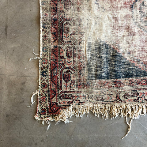 Faded Persian Rug - 75" x 55"