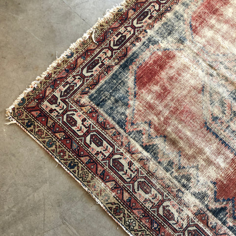 Faded Persian Rug - 75" x 55"