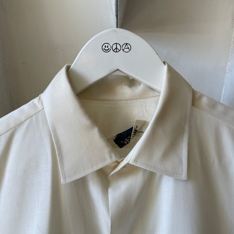 60’s Arrow White Button Up - Large