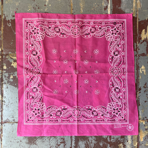 90’s Pink Bandana - OS