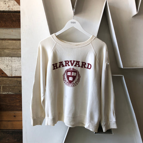 80's Harvard Sweatshirt - Large