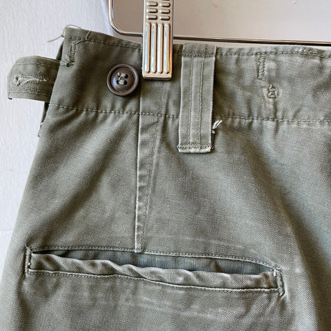 WW2 M-43 Cotton OD Field Trousers - 27”-29” x 33”