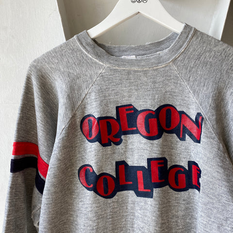 70's Oregon College Blue Bar - Large