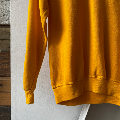60's Yellow 1/4 Zip - Large