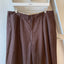50’s Pleated Checked Trousers - 34” x 29”