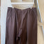 50’s Pleated Checked Trousers - 34” x 29”