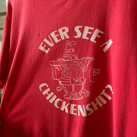 90’s Chickenshit Tee - Medium