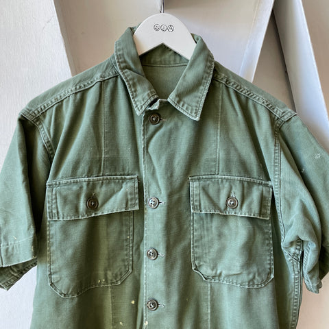 50’s Sateen Utility Shirt - Medium