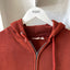 70’s Red Zip-Up Hoodie - Medium