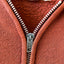 70’s Red Zip-Up Hoodie - Medium