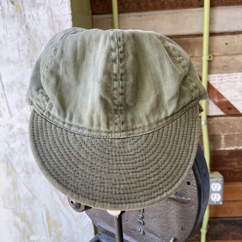 WW2 USAF HBT Cap - Large