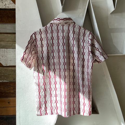 70’s D’Avila Patterned Button Up - Medium