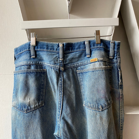 90's Rustler Boot Cut Denim - 34” x 33”