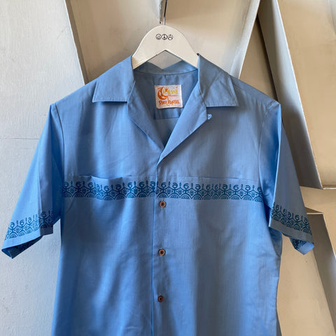 70’s Loop Collar Aloha Shirt - Small
