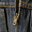70's Wrangler Selvedge Zip Up Denim Jacket - L/XL