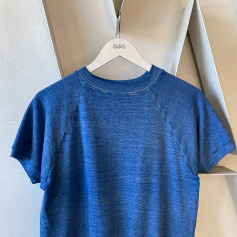 70’s Faded Short Sleeve Sweatshirt - Small