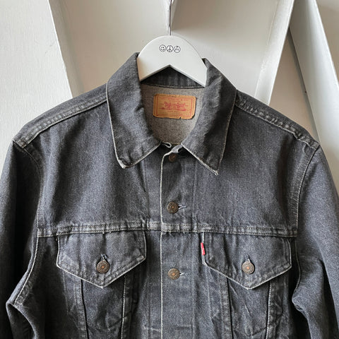 80’s Levi’s Faded Black Trucker Jacket - Medium
