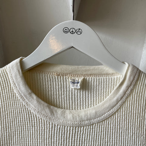 70’s Waffle Knit Thermal - XS