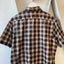 60’s Shadowplaid Short Sleeve Button Up - Large