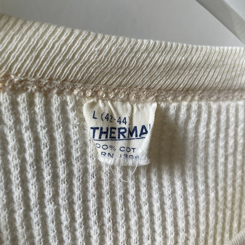 70’s Waffle Knit Thermal - XS