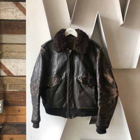 Leather G-2 Jacket - XL