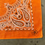 80's Orange Bandana - OS
