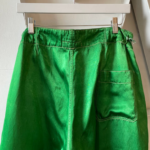 30’s Spalding Satin Trousers - 31” x 19.5”