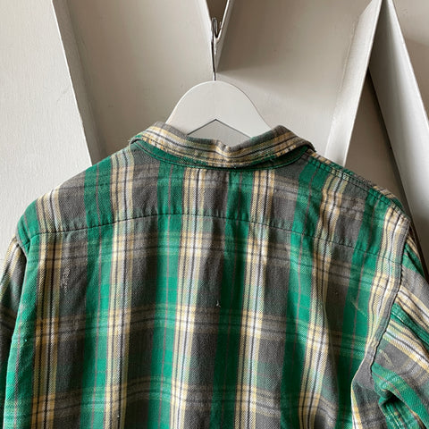 60’s Thrashed Sears Flannel - Small