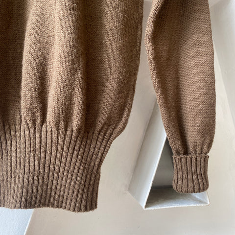 70's Mil-Spec Henley Sweater - Medium