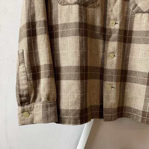 50’s Wool Loop Collar - Medium
