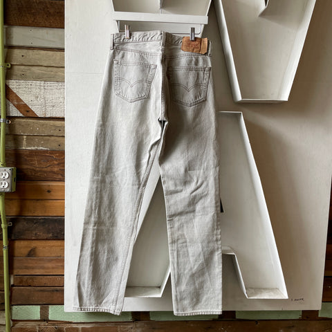 90’s Grey Levi’s 501 - 31” x 32”
