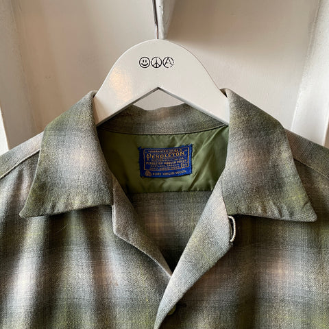 70’s Pendleton Wool Loop Collar - Medium