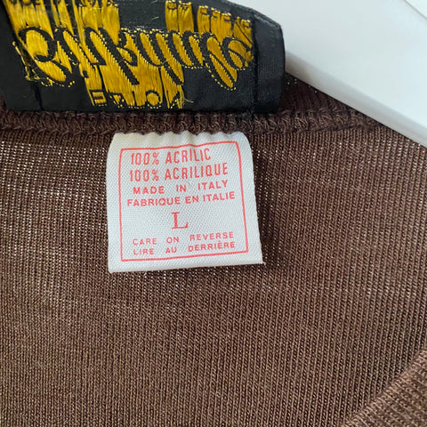 70's Brown Thermal Layer - Large