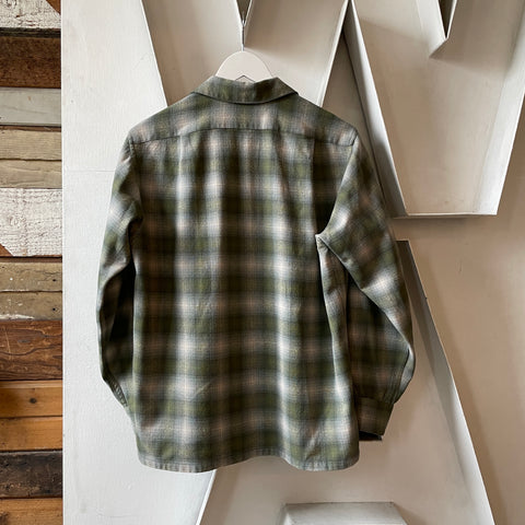 70’s Pendleton Wool Loop Collar - Medium