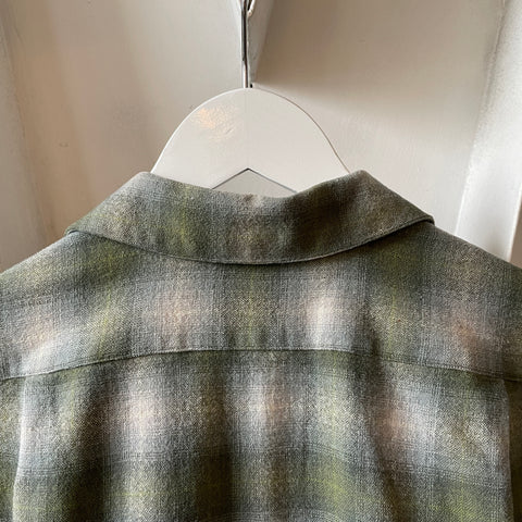 70’s Pendleton Wool Loop Collar - Medium