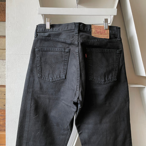 90’s Black Levi’s 517 - 32” x 33”