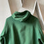 70’s Faded Green Zip Hoodie - Large