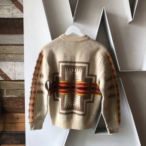 70's Pendleton Aztec Sweater - XL