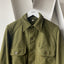 60's Boxy Wool Military Shirt - Small