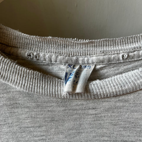 90’s Thrashed Harvard Tee - XL