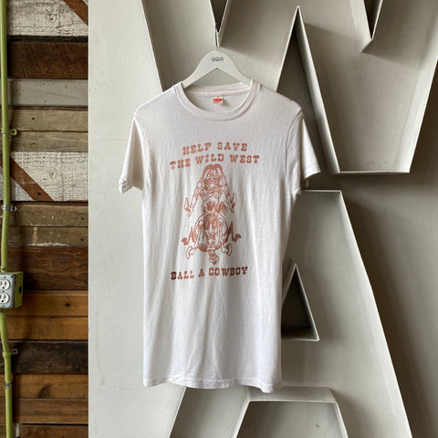 70's Save The West Tee - Large