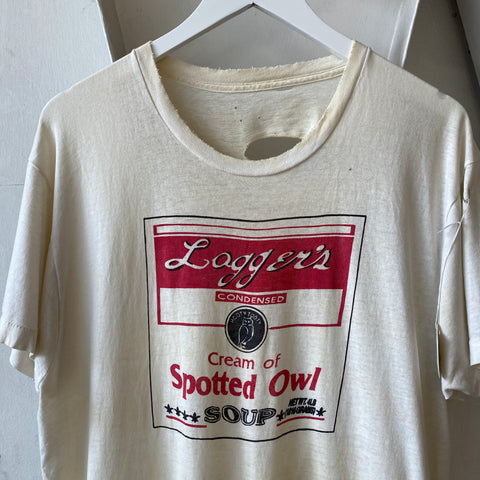 80's Spotted Owl Tee - Large
